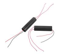 2 Pièces Module Convertisseur de Tension Haute, Générateur | Plastique Noir, Inversion de Tension, pour Bancs D’essai et Laboratoires, Alimentation Basse Tension Couleur Aléatoire