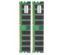2 Pièces Module de Mémoire Ordinateur de Bureau Double Face 16 Grains DDR 1GB 400MHZ PC 3200 pour Ordinateur de Bureau