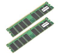 2 Pièces Module de Mémoire Ordinateur de Bureau pour Double Face 16Grain DDR 1GB 400Mhz Module PC3200 pour Résister à des Températures élevées et Dispose d'une Dissipation