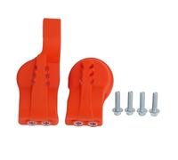 2 Pieces Motorcycle Front Fork Lower Fork Foot Bottom Protector Guard High Strength Impact Oxidation Fit for Multiple Motorcycle in Off Road Riding XCF SX SXF XCW EXC EXCF (Orange)