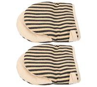 2 Pièces Moufles de Four Isolants en Coton, Forme Bec, Manchette Longue, | Surface Antidérapante Texturée, Paume Renforcée, Prise Précise, pour Plaques de Cuisson, Plats Micro-ondes, Rôtissage