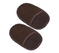 2 Pièces Moufles de Polissage pour Chaussures, Finition Brillante | Contrôle Manuel, Doux Pu, pour Baskets et Accessoires, Usage Maison, Préparation D'armoire