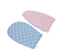2 Pièces Moufles de Repassage Vapeur Rose Taille Unique | Maille Polyester Éponge, Anneau Suspendre, Format Voyage, pour Chemises et Tee-shirts