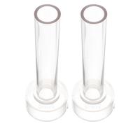 2 Pièces Moule à Bougie Conique DIY en Plastique pour Chandelles