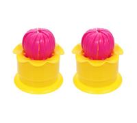 2 Pièces Moule à Brioches Farcies Manuel Pratique en Plastique | Réutilisable et Facile à Nettoyer, pour Restaurants Cuisine Artisanale, Outil pour Apprentis et Chefs