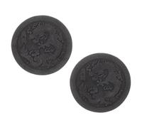 2 Pièces Moule à Briques Han Chinois Mini, Brique, Style Moderne | Design Modulaire, Finition Antique, Noir, Léger et Simple à Utiliser, pour École et Classe