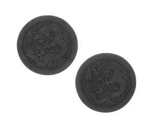 2 Pièces Moule à Briques Han Chinois Mini, Brique, Style Moderne | Design Modulaire, Finition Antique, Noir, Léger et Simple à Utiliser, pour École et Classe