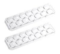 2 Pièces Moule à Chocolat Simple 14 Cavités Demi-rondes | Finition Soignée, Ne Se Déforme Pas Facilement, Matériau Sûr, Aspect Élégant, Usage Maison pour Chocolat