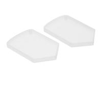2 Pièces Moule à Étiquette Suspendue Bouclier en Silicone