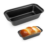 2 Pièces Moule à Pain en Acier Inoxydable, Rectangulaire Moule Pain de Mie Moule Gateau Moule à Cake avec Revêtement Antiadhésif pour Cuisson au Four, Friteuses à Air Chaud Ninja