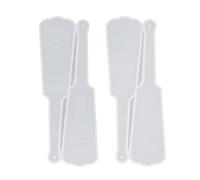 2 pièces moule en Silicone bricolage Production Recyclable ventilateur pliant moule en Silicone pour la fête d'anniversaire de noël