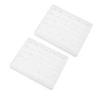 2 Pièces Moule en Silicone Étoiles et Cœurs 3d, Transparent | Surface Antiadhésive et Lisse, Visibilité du Remplissage, pour Gel Art et Faux Ongles, Usage Pro ou Débutant