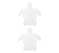 2 Pièces Moule en Silicone pour Résine et Plâtre Tortue de Mer 3d | Motif Océanique Détaillé, Usage Facile pour Artisans, Adapté au Moulage de Savonnette et Bougies