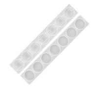 2 Pièces Moule Époxy Chakras Demi-sphère en Silicone | Réutilisable, Blanc, pour Décoration Diy, Usage Créatif à Maison, Format Demi-rond Pratique