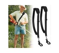 2 Pieces Mower Shoulder Straps Adjustable Universal Shoulder Harness for Leaf Blower Easy Release Strap String Trimmer Replacement Parts
