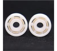 2 pièces MR62 roulement à billes en céramique complet 2x6x2.5mm ABEC-9 ZRO2 zircone moulinets de pêche mer roulements Miniatures