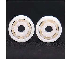 2 pièces MR62 roulement à billes en céramique complet 2x6x2.5mm ABEC-9 ZRO2 zircone moulinets de pêche mer roulements Miniatures