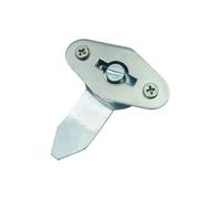 2 pièces MS330 Cylindre de verrouillage à charnière for porte d'armoire, boîte de distribution haute et basse tension, à came et à languette tournante