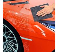 2 Pièces Nano Sparkle Cloth Voiture Anti-rayures Chiffon pour Polissage de Surface, Efface Rayures Voiture Carrosserie, Chiffon de Polissage de Réparation des Rayures, Renovateur Plastique Voiture
