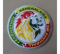 2 pièces National team Sénégal Senegal Patchs patch thermocollants Football soccer Iron on badges logo d'équipe
