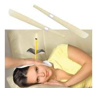 2 Pieces Naturel Oreille Bougie Oreille Candling Therapie Coning Beewax Droit Style Oreille Soin Thermo-Auriculaire Therapie Lifting Outil