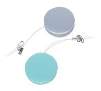 2 Pièces Nettoyant pour Écran Tactile Pendentif de Nettoyage | Pp, Silicone et Alliage D’aluminium, Accès Facile, Usage Maison ou Voyage, Adapté au Téléphone