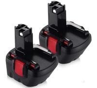 2 pièces NI-MH Remplacement pour Bosch Batterie 12V 3.6Ah für BAT043 BAT045 BAT120 BAT139 2607335542 2607335526 2607335274 2607335709 GSR 12-2 12VE-2 PSR 12 GSB 12VE-2 22612 23612 32612