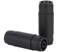 2 pièces nl4fc câble haut-parleur adaptateur de connecteur nl4mmx,haut-parleur/amplificateur 4 broches,speakon prise de coupleur femelle à femelle