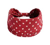 2 pièces noeud Turbans Yoga élastique bandeau femmes large bandeaux chapeaux accessoires Pour Hiver(Red)