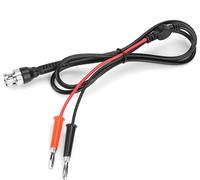 2 pièces noir rouge BNC sur double fiche banane Cordons de mesure 50 Ω