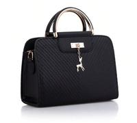 2 pièces Nouveau style de printemps Ensemble de sacs à main en PU comprenant un sac moyen, convenant aux femmes et aux filles pour une utilisation comme sac à bandoulière élégant et minimaliste avec d