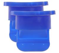 2 Pièces Noyau de Siphon Silicone Anti-odeur Bleu | Barrières Multiples les Odeurs, Dispositif Anti-retour, Usage en Sous-sol, Installation Simple