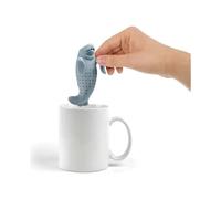 2 pieces of tea brewer creative silicone dolphin tea bag tea filter screen sea lion shaped tea makin