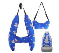 2 Pièces Oreiller De Voiture, Support tête siège Voiture en Forme H, Oreiller De Voyage Enfant, Soutien Tete Enfant Voiture, Oreiller Lombaire pour Dormir en Voiture Voyage Enfant Et Adultes