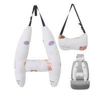 2 Pièces Oreiller De Voiture, Support tête siège Voiture en Forme H, Oreiller De Voyage Enfant, Soutien Tete Enfant Voiture, Oreiller Lombaire pour Dormir en Voiture Voyage Enfant Et Adultes