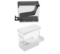 2 Pièces Organisateur de Rouleaux de Coton Pressé en Plastique