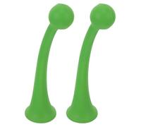 2 Pièces Ornement Décoratif pour Antenne de Voiture Vert en Écume