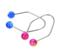 2 Pièces Outil à Fossettes du Visage en Acier Inoxydable | Formation Équilibrée des Fossettes, Sculpture Attrayante, Pierre Incluse, Usage Simple pour Visage et Joues Couleur Aléatoire