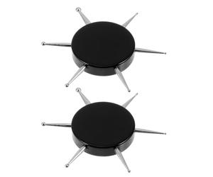2 Pièces Outil à Pointiller Circulaire Stylo Précis, Nail Art | Dotting Tool Nail Art, Acier Inoxydable et Acrylique, Usage Domestique, Événements Spéciaux, pour Femmes