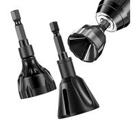 2 Pièces Outil de Chanfrein Externe Deburring Tool,D'ébavurage Externe Fraise Métal,Ébavurage Outil Externe de Chanfrein,3-20mm 5-25mm Ebavureur Réparer Les Vis pour Réparation de L'acier,du Cuivre
