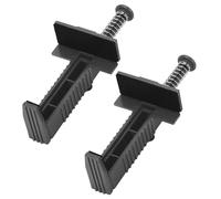 2 pièces outil de tiroir de fil de mesure de nivellement de chemin de doublure de brique, fixateur de clips de ligne de brique extracteur de pince de fil extracteur de pince de (Black)