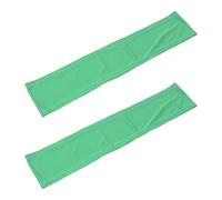 2 Pièces Outil D'étirement Sensoriel Bande Élastique Vert | Spandex Extra Large, Tension Douce et Régulière, Format Compact pour Voyages, Espaces Partagés et Télétravail