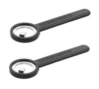 2 Pièces Outil Magnétique pour Nail Art Œil de Chat Rond | Crée des Reflets Cat Eye, Attire la Poudre avec Précision, Format Portable pour Manucure DIY