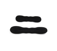 2 pièces outils de coiffure éponge boucle en plastique fabricant cheveux bouclés Scrunchie bandeau torsion beignet chignon bigoudi tresses bandeaux