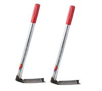 2 Pièces Outils de Jardinage Petite Houe Forgée pour Creuser Désherber pour Jardinage à Main Agriculture