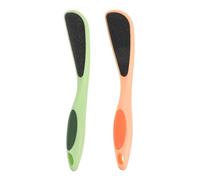 2 Pièces Outils Professionnels D'affûtage de Pieds Double Face | Rangement Facile, Prise en Main Ergonomique, Format Compact, pour Voyage et Déplacement Professionnel