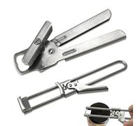 2 Pièces Ouvre-Bocal en Acier Inoxydable, Débouchoir Réglable pour Couvercles Récalcitrants, Accessoire de Cuisine Manuel pour Conserves et Bocaux - Conçu pour Personnes Âgées, Arthritiques et Femmes