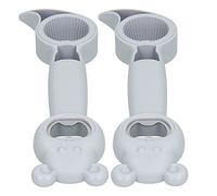 2 Pièces Ouvre-boîte 4 en 1 Universel, Ouvre-bouteille Manuel Ouvre-boîte Manuel Ouvre-bouteille de Boisson Manuel Portable Ouvre-bouteille Multifonction Professionnel pour la