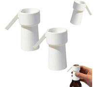 2 Pièces Ouvre-Bouteille - Lanceur De Capsules Multifonction | Décapsuleur À Poussoir | Parfait Pour Fête Anniversaire Camping Bar | Idée Cadeau Pour Homme