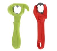 2 Pièces Ouvre-bouteille Modèle Marteau en Silicone, Aimanté | Format Portable, Usage Maison ou Voyage, Style Joli et Créatif, Adhère au Réfrigérateur